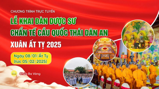 Lễ khai đàn Dược Sư - Chẩn tế cầu quốc thái dân an | Xuân Ất Tỵ 2025