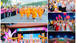Đại lễ Phật đản 2025 chùa Ba Vàng: Gieo phúc lành, đón nhận an vui, hạnh phúc
