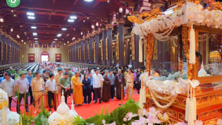 Non thiêng Yên Tử đã sẵn sàng cho lễ cung rước và chiêm bái Xá lợi Đức Phật Thích Ca Mâu Ni