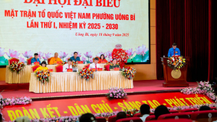 Đại hội đại biểu Mặt trận Tổ quốc Việt Nam phường Uông Bí lần thứ I, nhiệm kỳ 2025 - 2030: Ngày hội “Đoàn kết - Dân chủ - Sáng tạo - Phát triển”