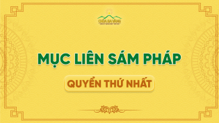 Mục Liên Sám Pháp - Quyển Thứ Nhất