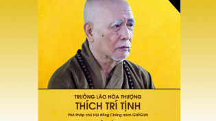 Thành kính đảnh lễ, tưởng niệm Trưởng lão Hòa thượng Thích Trí Tịnh - Phó Pháp chủ GHPGVN viên tịch
