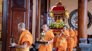 Trang nghiêm Đại lễ giỗ Tổ Trúc Lâm Ma Ha Sa Môn Tuệ Bích Phổ Giác lần thứ 268