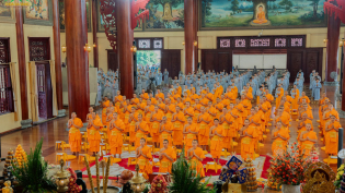 Kết lễ sám hối kinh Lương Hoàng Bảo Sám năm 2025 - Dấu ấn Pháp đàn trưởng dưỡng tâm Bồ đề