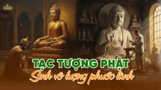Công đức tạc tượng Phật: Cách tạo tượng giúp sinh vô lượng phước lành