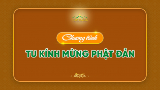 Chương trình tu kính mừng Phật Đản