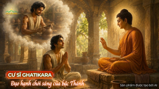 Cư sĩ Ghatikara: Thân phận tại gia, đạo hạnh bậc Thánh