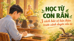 Học từ con rắn: 3 cách đứng vững trước biến cố và giữ tâm an yên