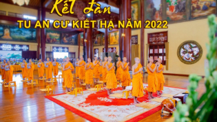 Lễ kết đàn tu an cư kiết hạ chùa Ba Vàng năm 2022