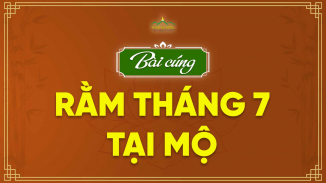 Bài cúng rằm tháng 7 tại mộ