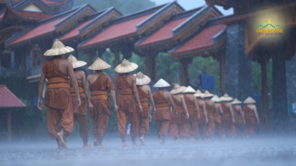 12 giờ tu tập, thực hành công hạnh cầu hóa giải COVID-19 của chư Tăng