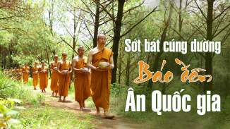 Cùng nhìn lại lễ đặt bát cúng dường đền ân Tổ quốc của các Phật tử