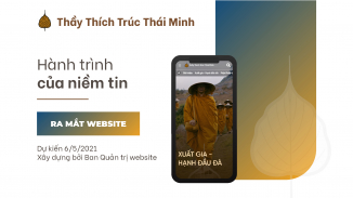 [Không thể bỏ lỡ] Ngày ra mắt website Thầy Thích Trúc Thái Minh