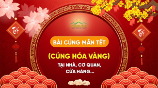 Bài cúng mãn Tết (cúng hóa vàng) tại nhà, cơ quan, cửa hàng…mới nhất năm 2026