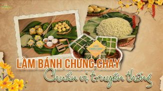 Cách làm bánh chưng chay đơn giản, thơm ngon & giữ trọn vị Tết xưa