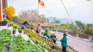Cuối năm đến chùa Ba Vàng tích lũy phước báu, khởi đầu năm mới an lành