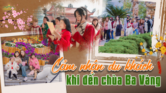 Cảm nhận của du khách khi về chùa Ba Vàng vãng cảnh, lễ Phật cầu an | Xuân Ất Tỵ 2025