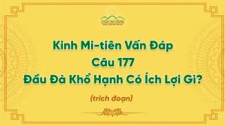 Đầu Đà Khổ Hạnh Có Ích Lợi Gì? - Kinh Mi Tiên Vấn Đáp