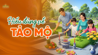 Tảo mộ đúng Pháp: Gia tiên được siêu thoát, con cháu được an lành