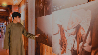 Không gian đặc biệt giới thiệu về đời sống tu tập trong rừng của chư Tăng chùa Ba Vàng