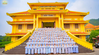 Kỷ niệm tại Học viện Phật giáo Việt Nam - Sóc Sơn, Hà Nội