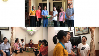 Đạo tràng Minh Chân Đại Xuân, Bắc Ninh trợ duyên thăm hỏi mẹ của Phật tử Đài Loan