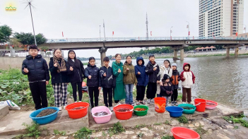 Phóng sinh đầu năm - CLB La Hầu La thực tập yêu thương, nguyện mong muôn loài bình an