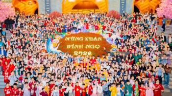 Chùa Ba Vàng đón mừng tân xuân Bính Ngọ 2026