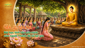 Bà Sumana: Cư sĩ tại gia tu chứng Thánh quả và bài học trân quý thân người