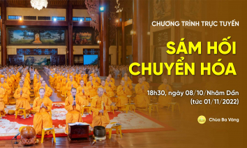 Sám hối chuyển hóa | Chùa Ba Vàng, ngày 08/10/Nhâm Dần
