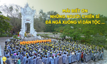 [Video] Chư Tăng, Phật tử chùa Ba Vàng trở về mảnh đất Quảng Trị tri ân các anh hùng liệt sĩ