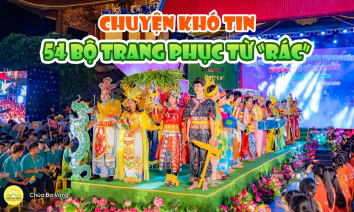 Ấn tượng 54 bộ trang phục được làm từ 'rác' sẽ như thế nào? | Khóa tu mùa hè chùa Ba Vàng