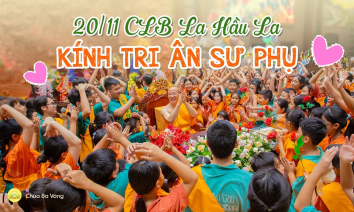 [Video] Nhân dịp 20/11, các bạn nhỏ CLB La Hầu La kính tri ân Sư Phụ - Người Thầy khả kính!