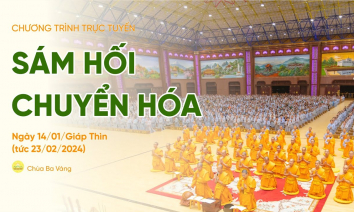 Sám hối chuyển hóa | Chùa Ba Vàng, ngày 14/01/Giáp Thìn