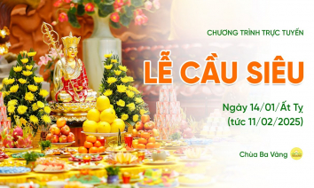 Lễ cầu siêu | Chùa Ba Vàng, ngày 14/01/Ất Tỵ