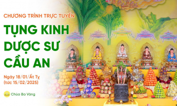 Ngày 10 - Tụng kinh Dược sư cầu an đầu năm | Ngày 18/01/Ất Tỵ