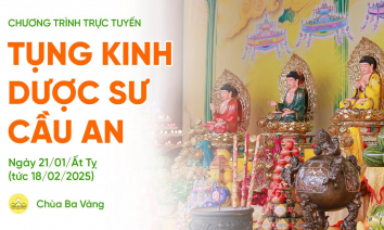 Ngày 12 - Tụng kinh Dược sư cầu an đầu năm | Ngày 21/01/Ất Tỵ