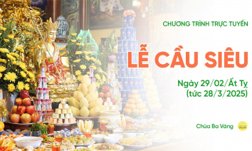 Lễ cầu siêu | Chùa Ba Vàng, ngày 29/02/Ất Tỵ