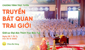 [Video] Truyền Bát quan trai giới | Ngày 08/7/Ất Tỵ