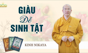 [Video] Giàu Lên Dễ Sinh Tật | Phẩm Làm Giàu - Kinh Nikaya Giảng Giải