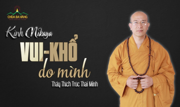 [Video] Kinh Nikaya | Vui Khổ Do Mình | Thầy Thích Trúc Thái Minh