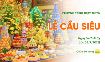 [Video] Lễ cầu siêu | Chùa Ba Vàng, ngày 14/7/Ất Tỵ