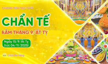 [Video] Chẩn tế rằm tháng 9/Ất Tỵ