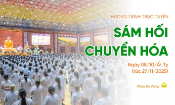[Video] Thời khóa sám chuyển hóa | Ngày 08/10/Ất Tỵ