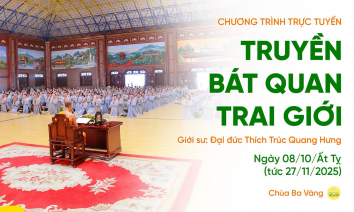 [Video] Truyền Bát quan trai giới | Ngày 08/10/Ất Tỵ