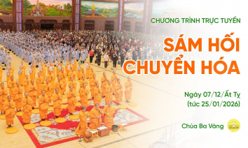 [Video] Thời khóa sám chuyển hóa | Ngày 07/12/Ất Tỵ