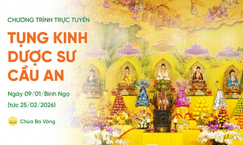 [Video] Ngày 1 - Tụng kinh Dược sư cầu an đầu năm | Ngày 09/01/Bính Ngọ