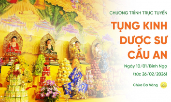 [Video] Ngày 2 - Tụng kinh Dược sư cầu an đầu năm | Ngày 10/01/Bính Ngọ