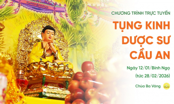 [Video] Ngày 4 - Tụng kinh Dược sư cầu an đầu năm | Ngày 12/01/Bính Ngọ