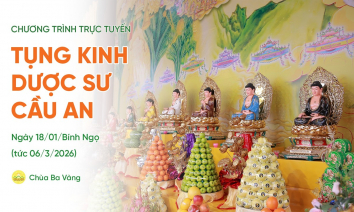 [Video] Ngày 10 - Tụng kinh Dược sư cầu an đầu năm | Ngày 18/01/Bính Ngọ